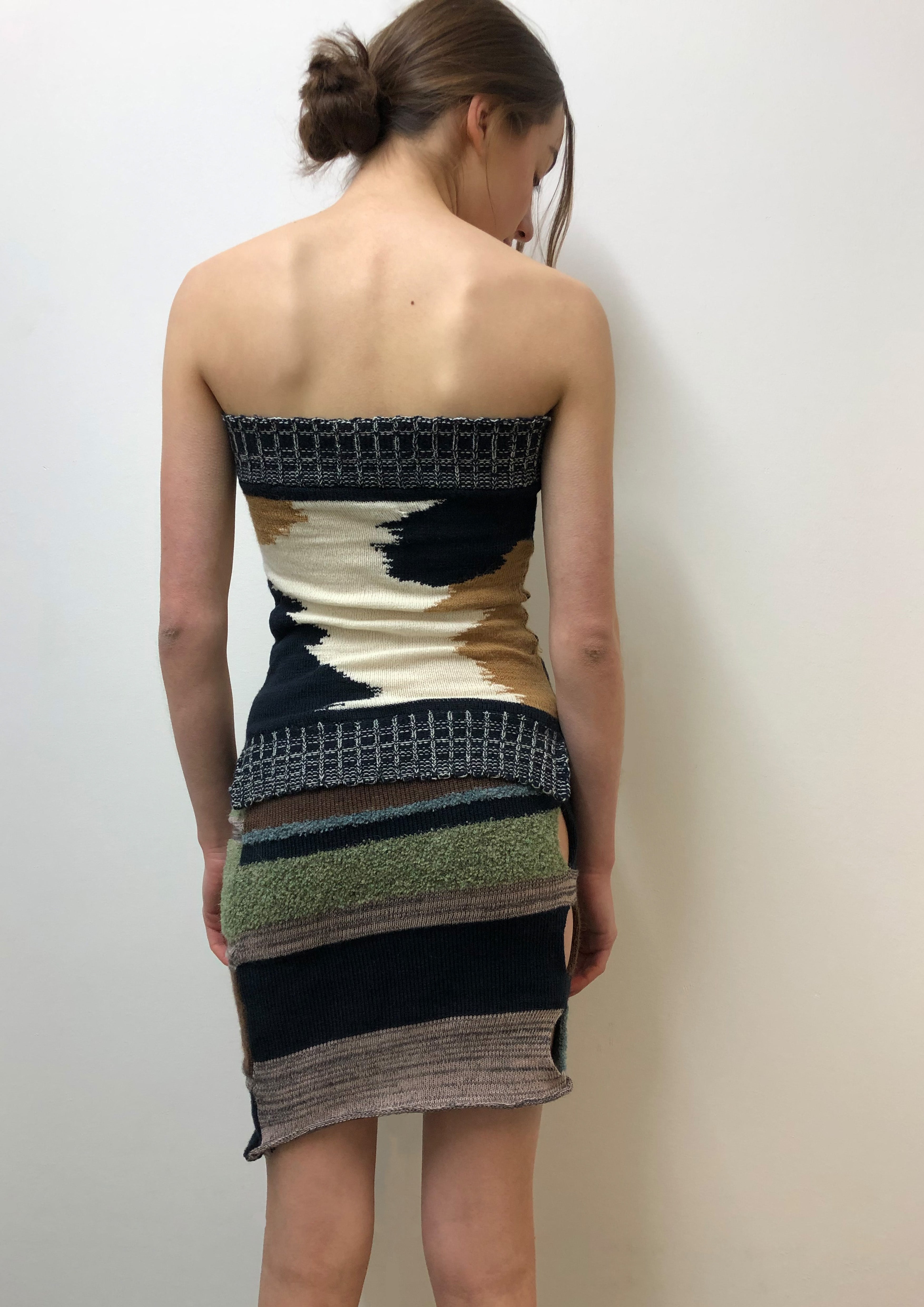 Intarsia Bandeau Top