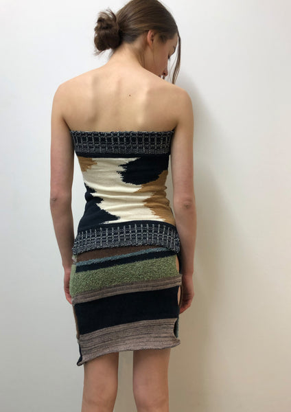 Intarsia Bandeau Top