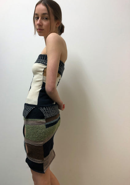 Intarsia Bandeau Top