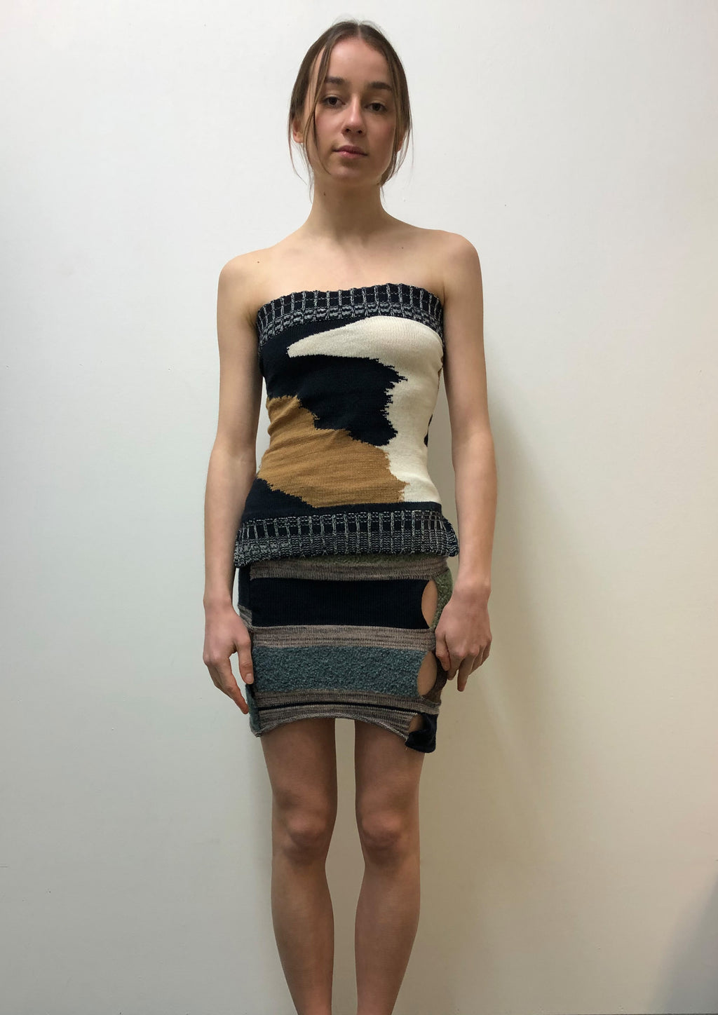 Intarsia Bandeau Top