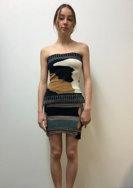 Intarsia Bandeau Top