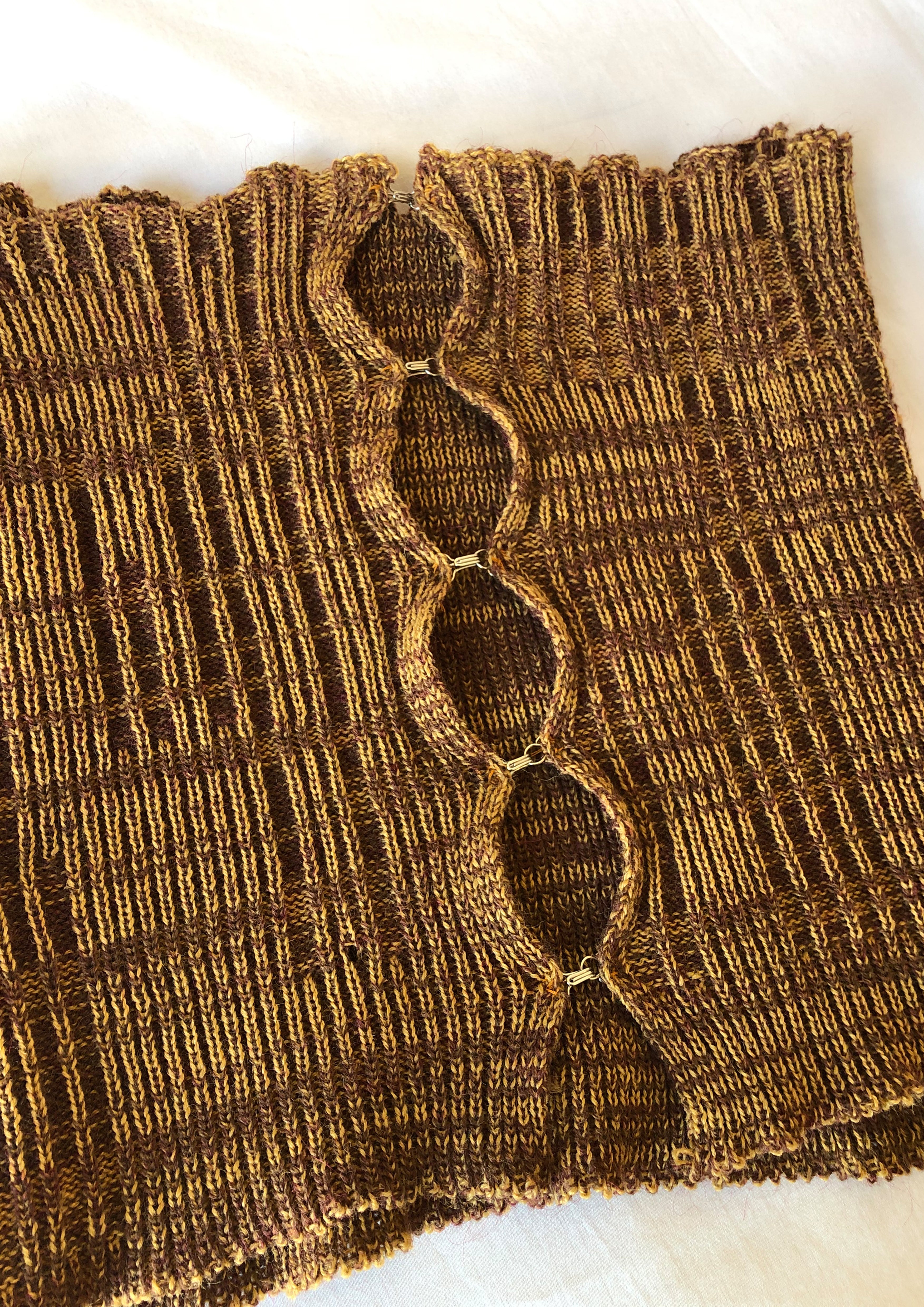 Ribbed Hook & Eye Bustier