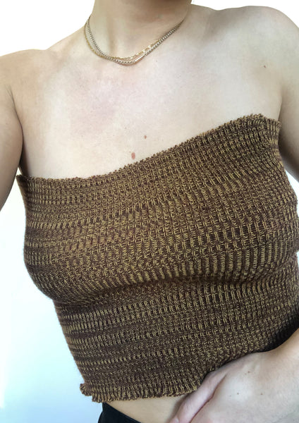 Ribbed Hook & Eye Bustier