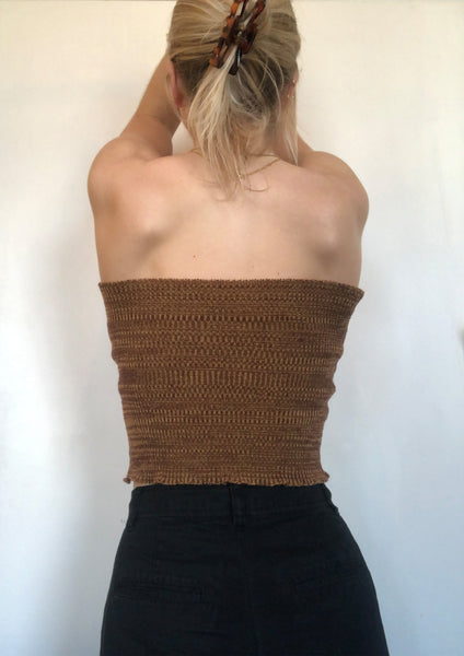 Ribbed Hook & Eye Bustier