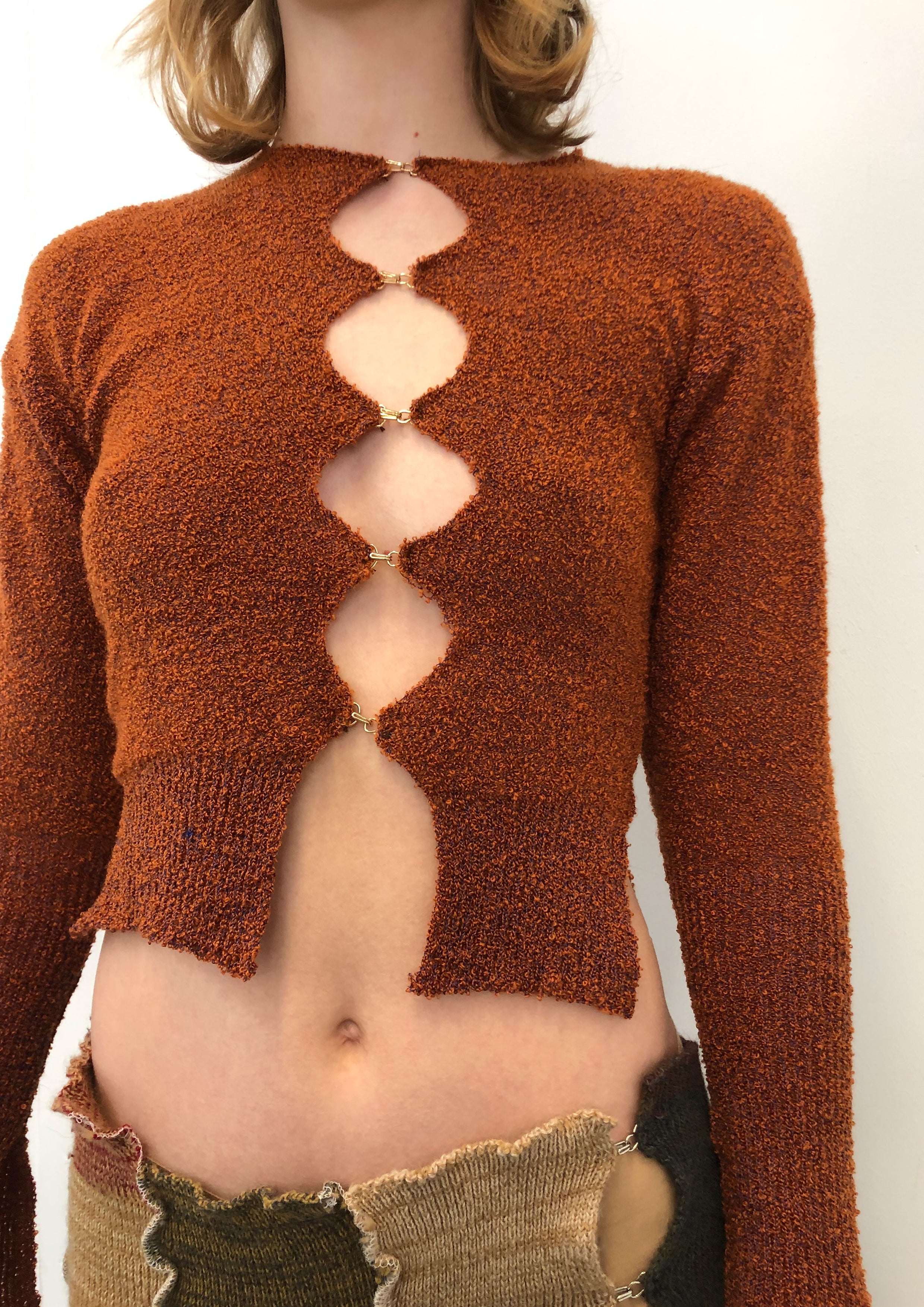 Long Sleeve Hook Cardigan