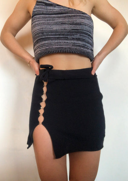 Hook & Eye Mini Skirt