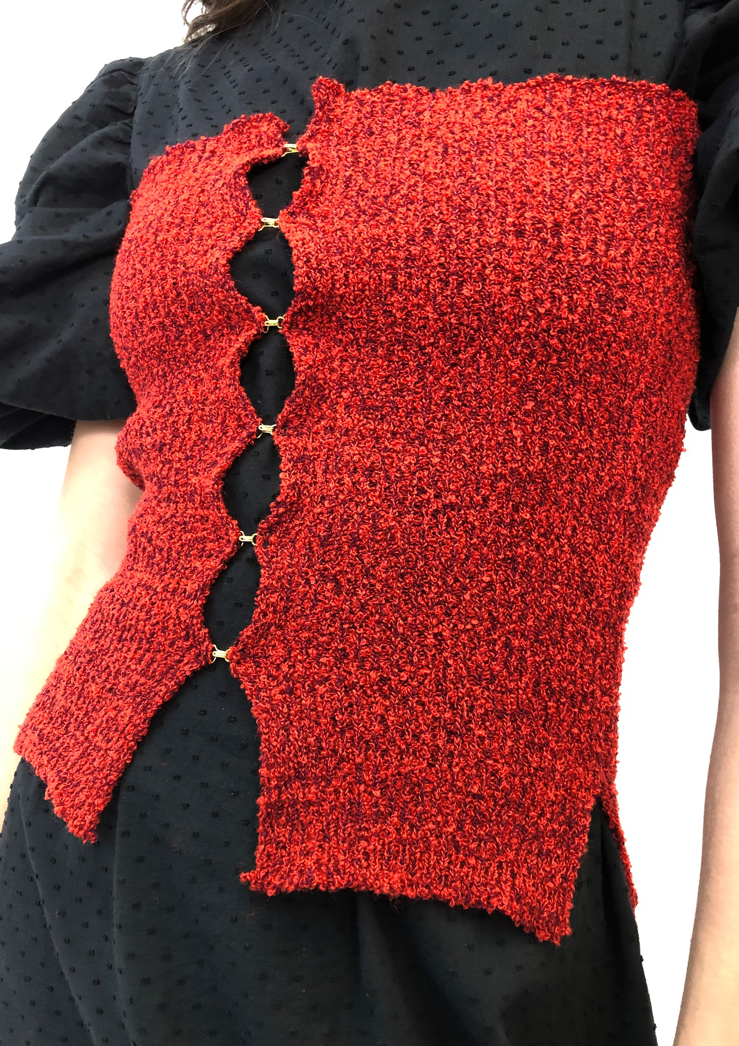 Ribbed Hook & Eye Bustier