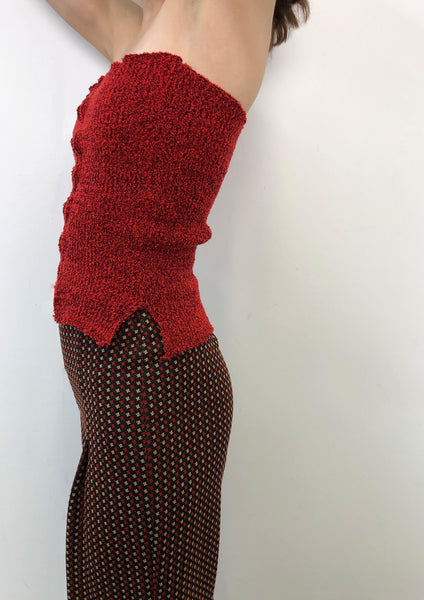 Ribbed Hook & Eye Bustier
