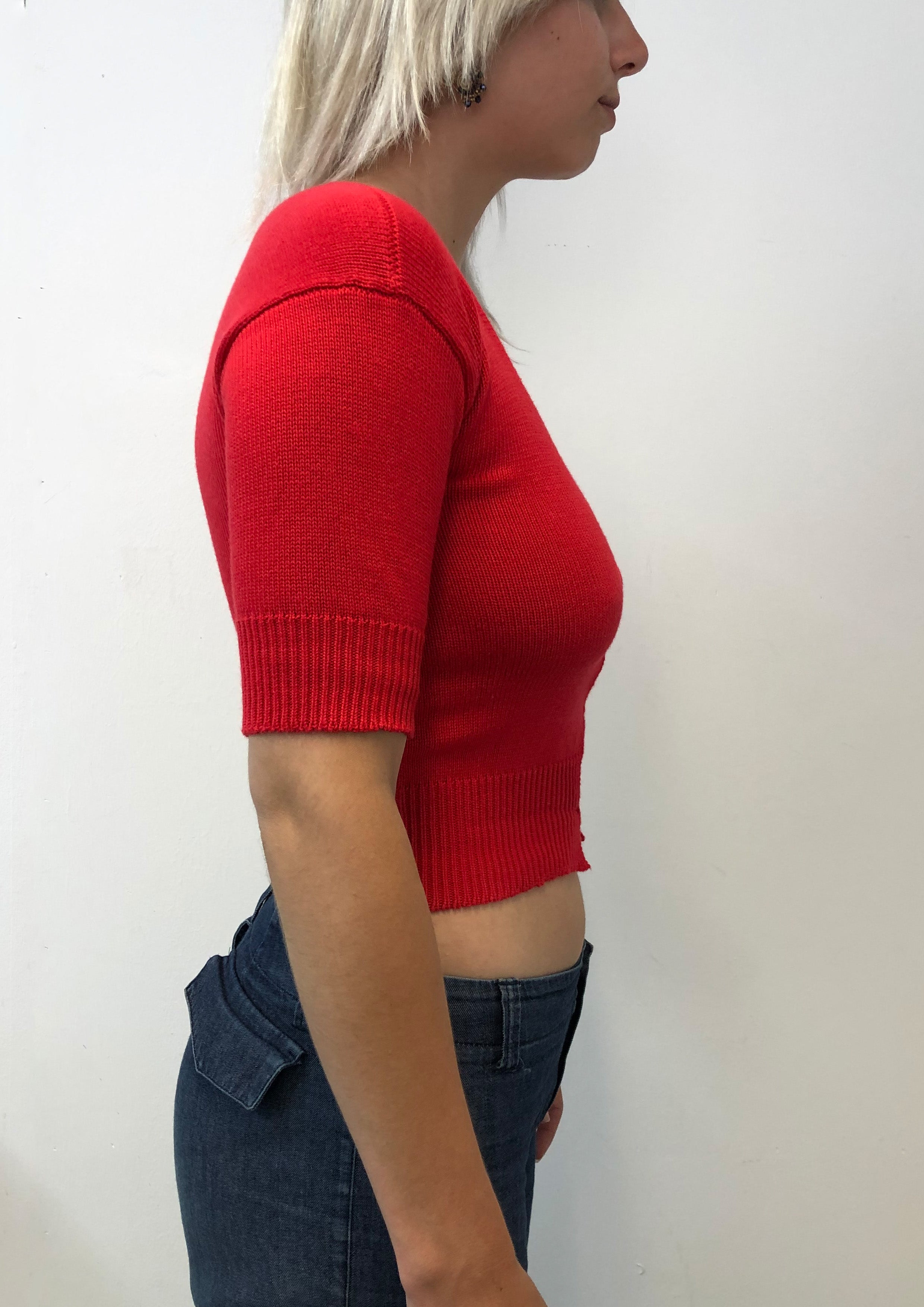 Short Sleeve T Bar Top