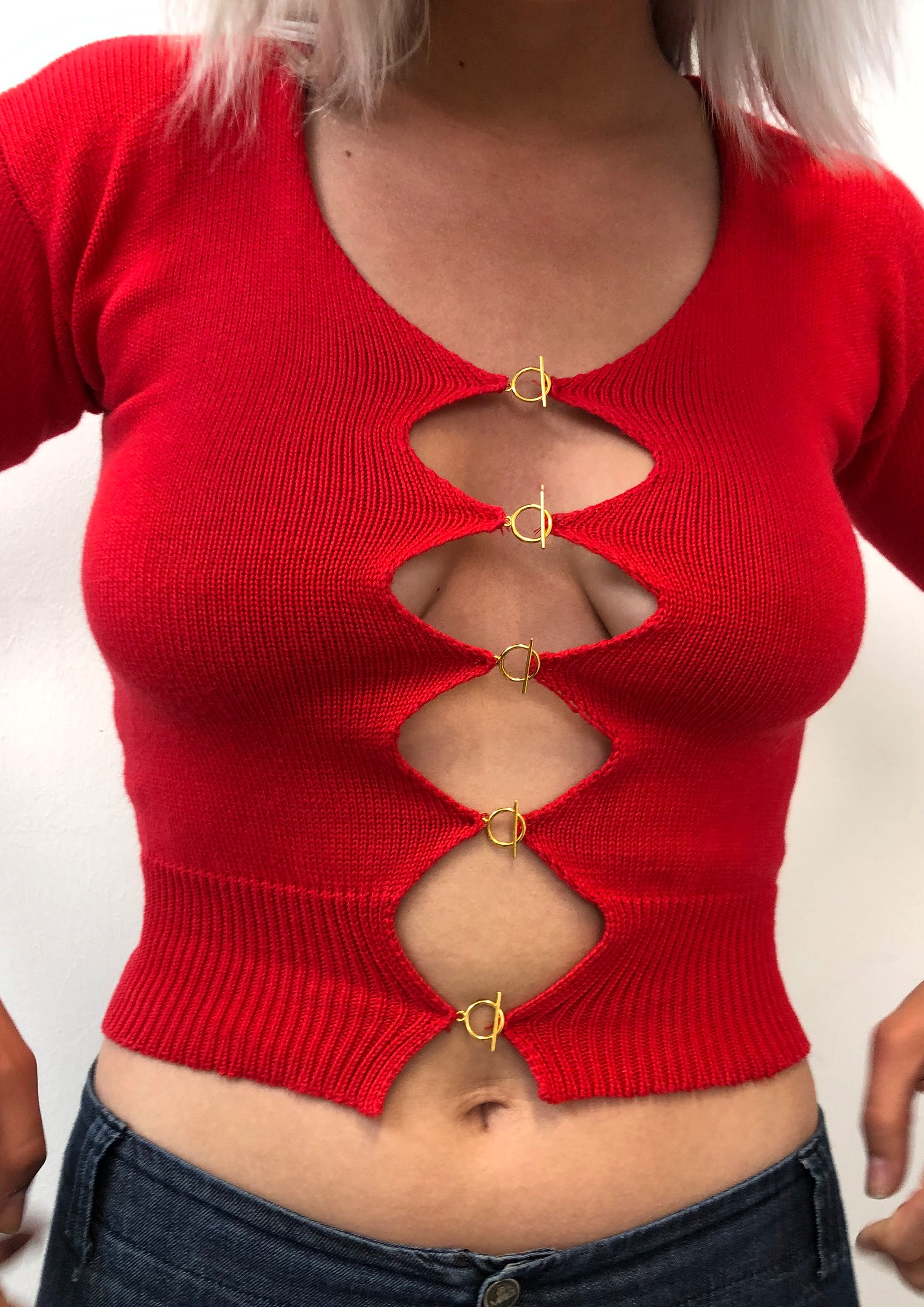 Short Sleeve T Bar Top