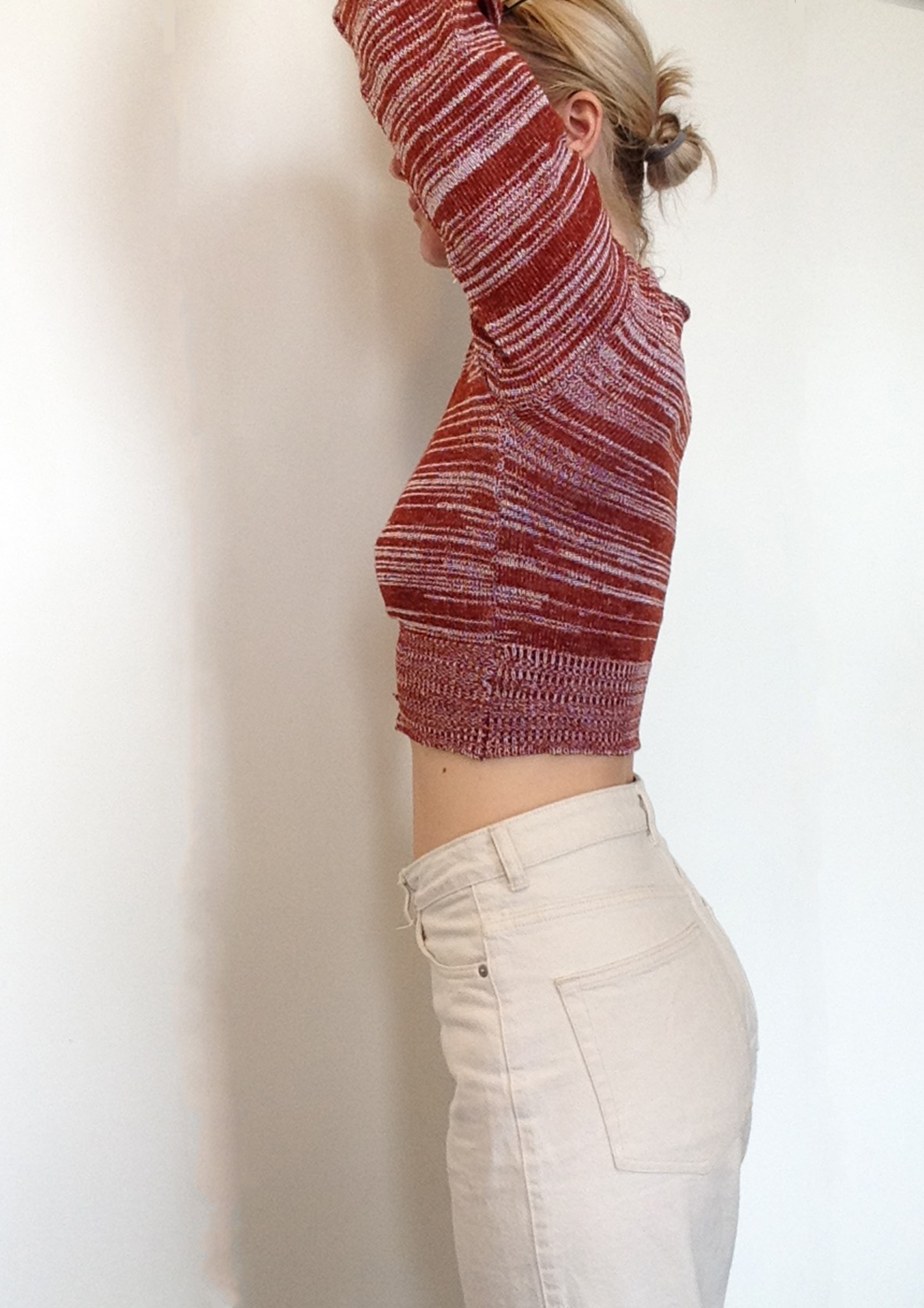 Asymmetric T bar Cardigan