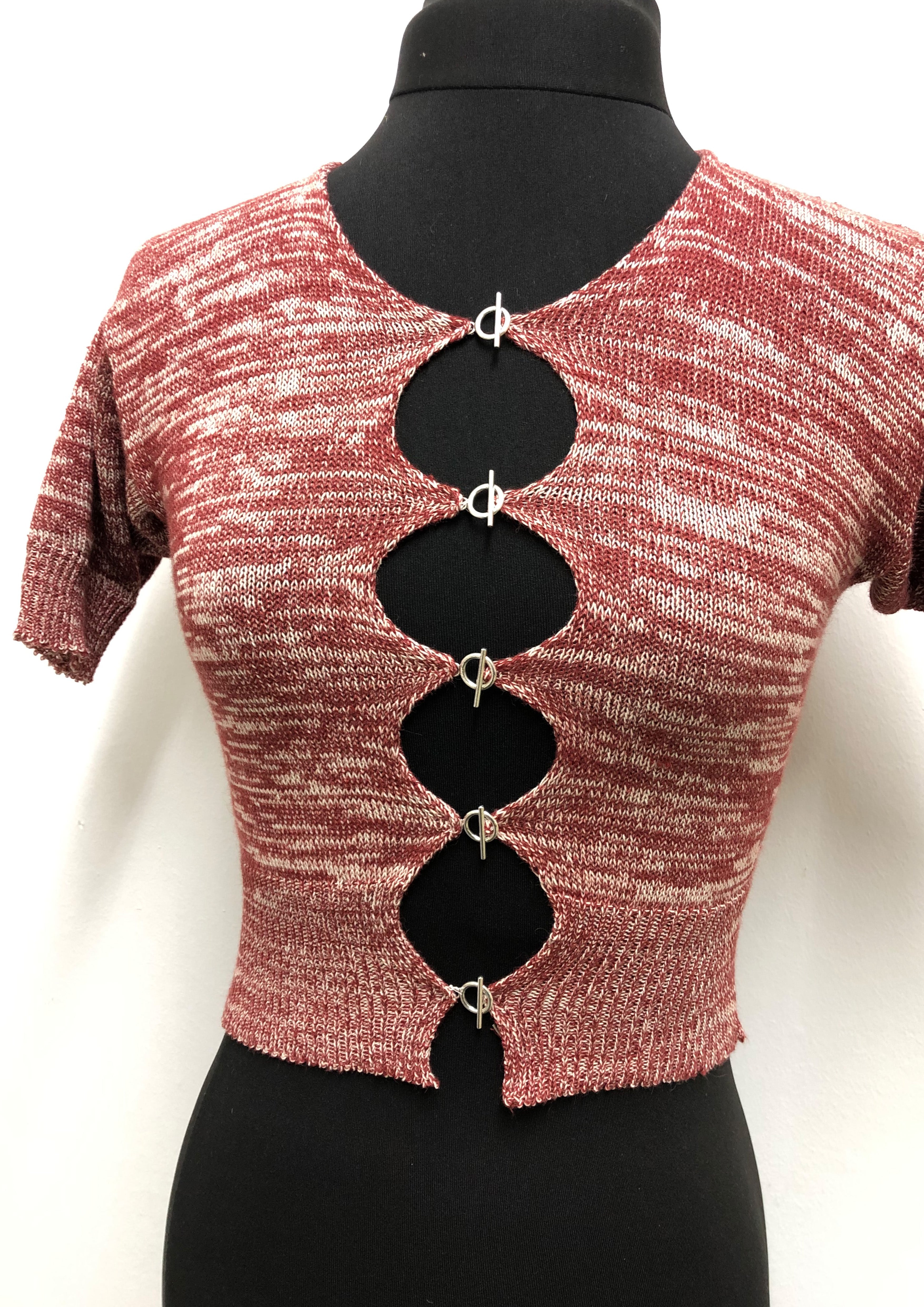 Short Sleeve T Bar Top