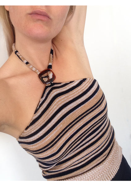 Halter Knit Top