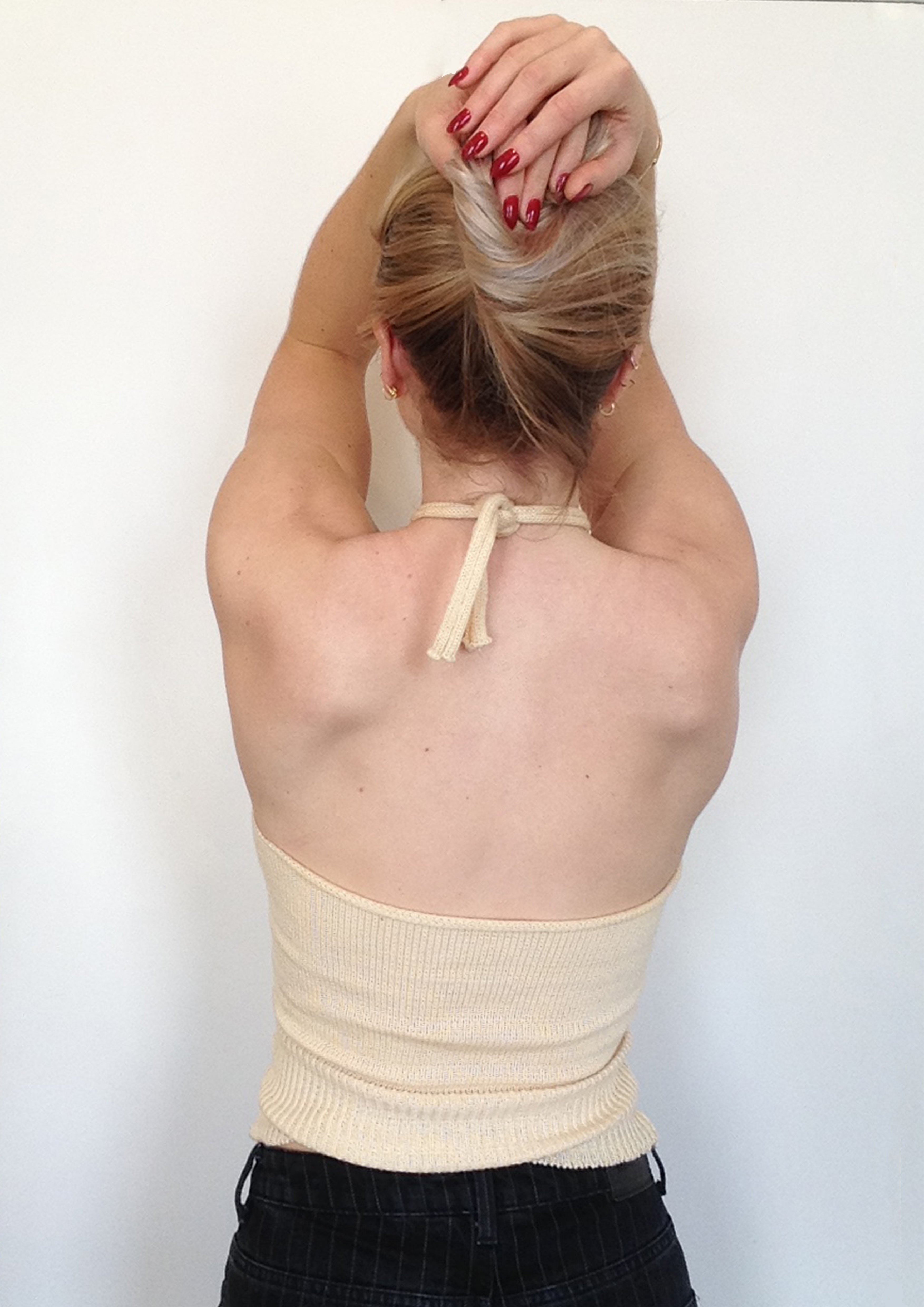 Halterneck Knit Top